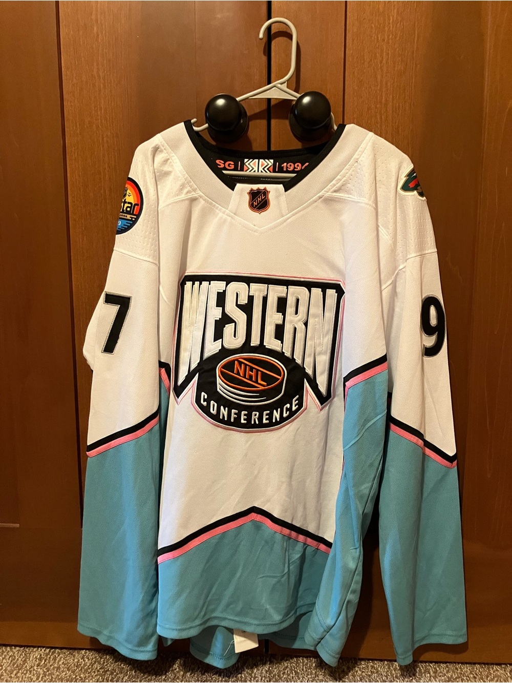NHL Western Conf. 2023 All-Star Game Karil Kaprizov Jersey OBO